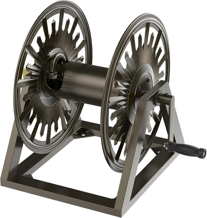Wall/Floor Mount Hose Reel, Holds 200-Feet of 5/8-Inch Hose