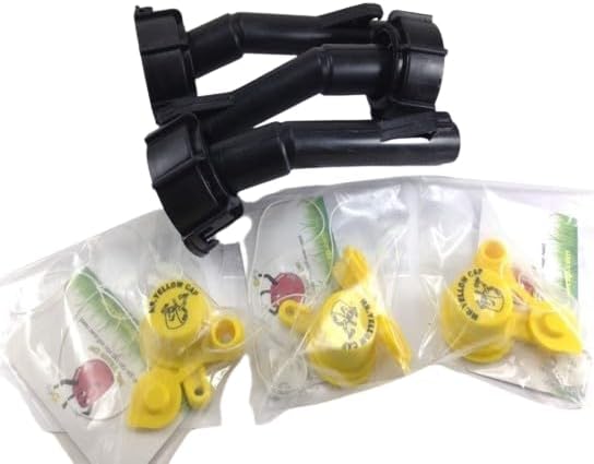 Gas Can Spout Replacement For 𝐎𝐥𝐝 𝐒𝐭𝐲𝐥𝐞 𝐁𝐥𝐢𝐭𝐳 𝐂𝐚𝐧𝐬 𝐎𝐍𝐋𝐘 - EASY TO INSTALL Gas Cap Replacement, Gas Can Nozzle Kit For 5 Gallon Gas Can Lids & Diesel Fuel Can, 2-Pack