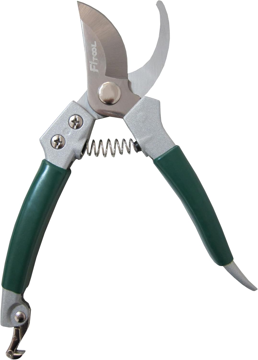 Garden Secateurs, Hand Pruner Clippers, With Stainless Steel Blade, Non-Slip Vinyl Coated Aluminium Handles, Bypass Pruning Shear 8-Inch (Bypass)