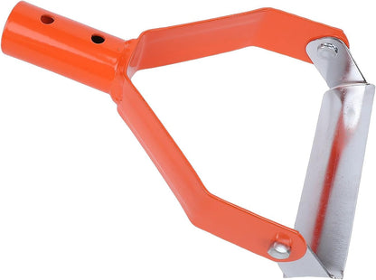 Heavy Duty Efficient Stirrup Garden Hoe for Weeding and Planting, Compact Tool for Gardeners, Carbon Steel (Green)