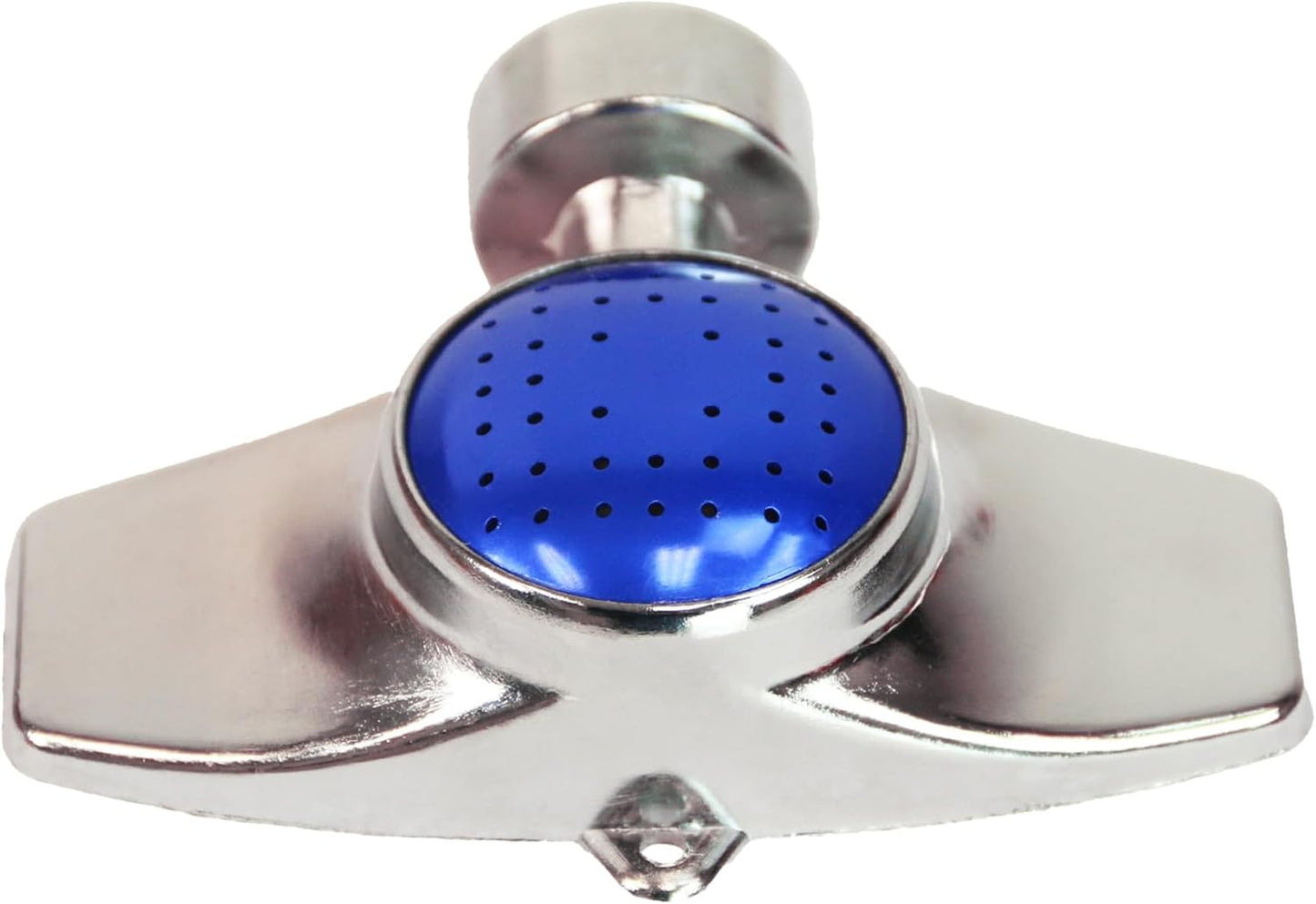 6-9488: Square Pattern Spot Sprinkler 2 Pack, 360 Degree Sprinkler Head for Small Gardens and Lawns, Up to 30-Feet Coverage Area, Lawn Sprinkler, Small Area Yards and Garden Watering, Blue