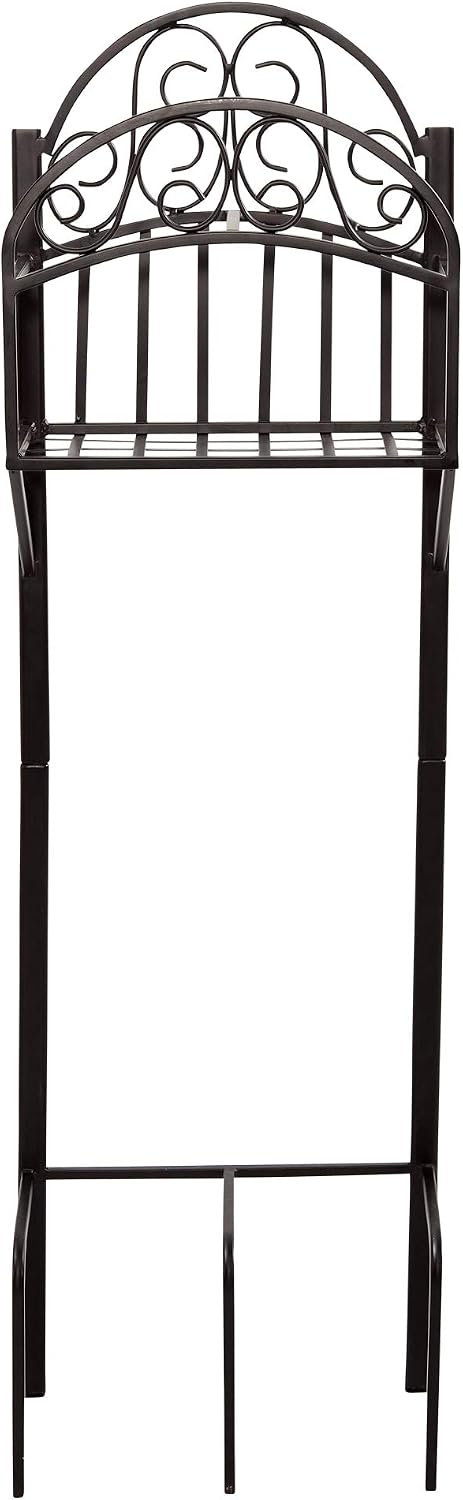 Liberty Garden 640-KD Decorative w/Bib Hose Stand, Black