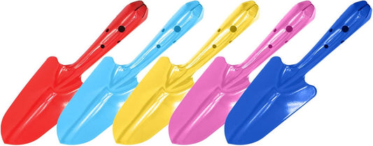 Trowel Garden Tool, Heavy Duty Strong Small Mini Shovel with Ergonomic Handle,Metal Durable Rust Resistant Trowel Garden Tool for Soil Digging Transplanting Planting Camping Weeding Farm Outdoor