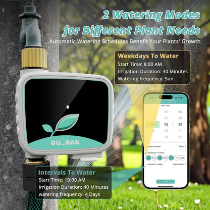 Sprinkler Timer for Garden Hose, Programmable Brass Water Timer