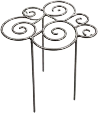 Peony Cages and Supports, Grow Through Plant Support, 3 Size Metal Flower Support Rings, Outdoor Garden Peonies Cages for Vegetables, Roses, Tomatoes (M)