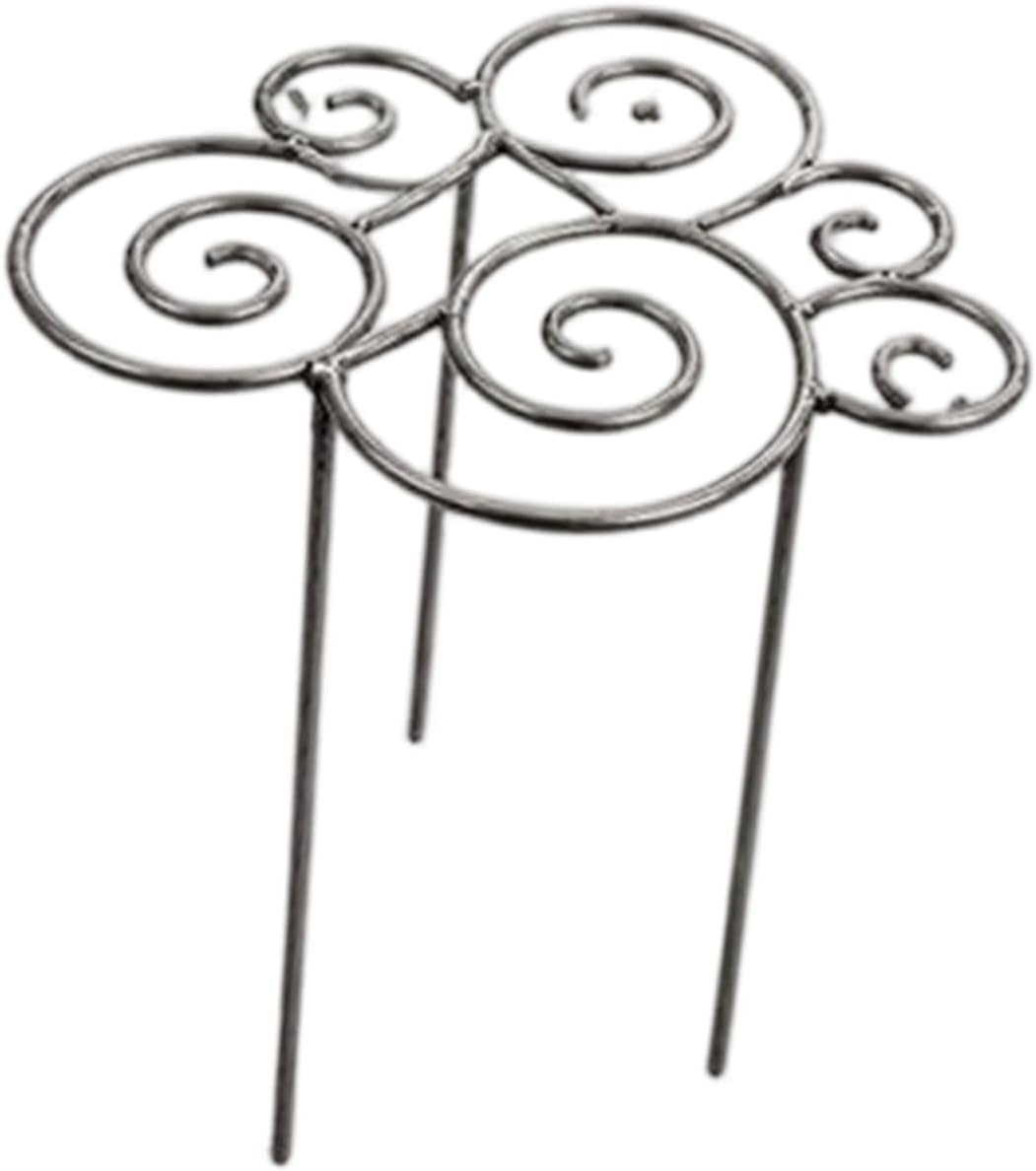Peony Cages and Supports, Grow Through Plant Support, 3 Size Metal Flower Support Rings, Outdoor Garden Peonies Cages for Vegetables, Roses, Tomatoes (M)