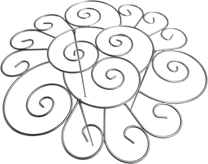 Peony Cages and Supports, Grow Through Plant Support, 3 Size Metal Flower Support Rings, Outdoor Garden Peonies Cages for Vegetables, Roses, Tomatoes (M)