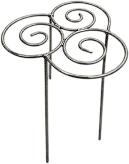 Peony Cages and Supports, Grow Through Plant Support, 3 Size Metal Flower Support Rings, Outdoor Garden Peonies Cages for Vegetables, Roses, Tomatoes (M)