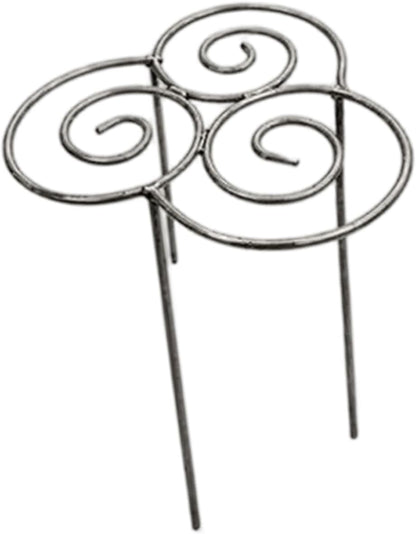 Peony Cages and Supports, Grow Through Plant Support, 3 Size Metal Flower Support Rings, Outdoor Garden Peonies Cages for Vegetables, Roses, Tomatoes (M)