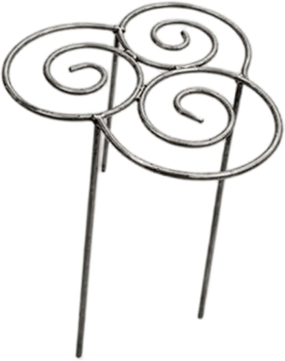Peony Cages and Supports, Grow Through Plant Support, 3 Size Metal Flower Support Rings, Outdoor Garden Peonies Cages for Vegetables, Roses, Tomatoes (M)