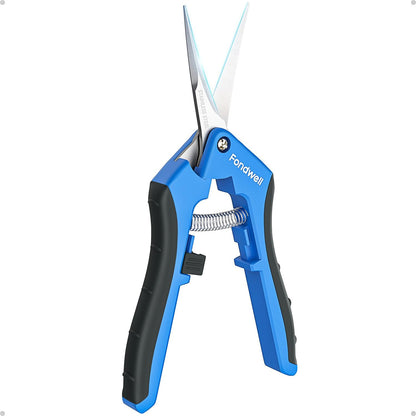 6" Small Pruning Shears Garden Scissors for Indoor Plants Trimming