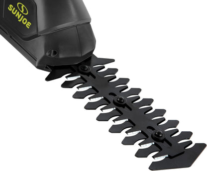 Cordless 2-in-1 Grass Shear Hedge Trimmer, 7.2V, 4in/6in Blade