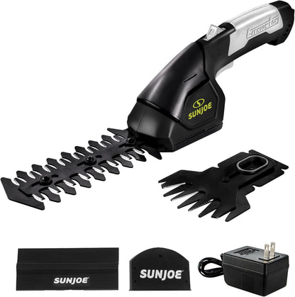 Cordless 2-in-1 Grass Shear Hedge Trimmer, 7.2V, 4in/6in Blade