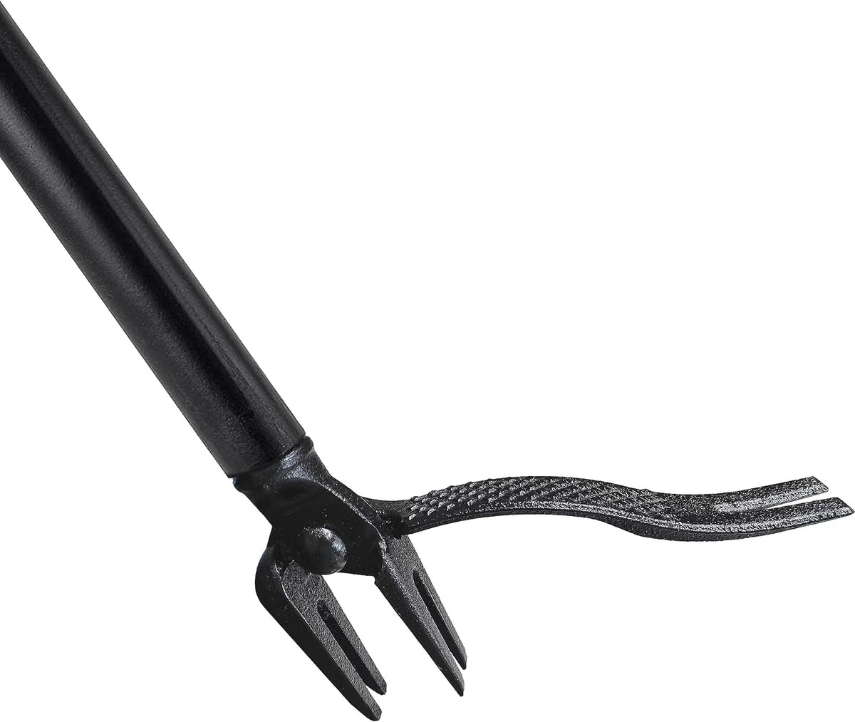 47.2IN Weed Puller Tool,Effortlessly Remove Weeds and Dandelion Roots,Non-Slip 4 Claw Steel Head - 100% Metal Stand Up Weeding Tool, No Bending or Kneeling Required- Ideal for Garden, Lawn, and Patio