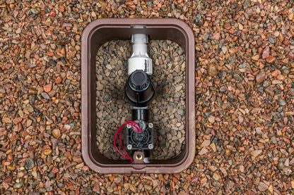 Hunter PCZ10140 Drip Irrigation Kit, 1 in. Valve, Filter, 40 PSI Regulator
