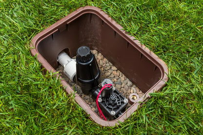 Hunter PCZ10140 Drip Irrigation Kit, 1 in. Valve, Filter, 40 PSI Regulator