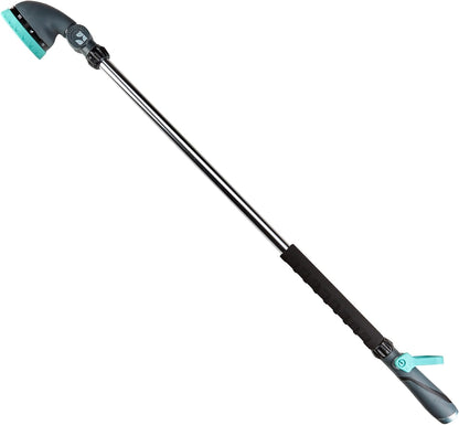 9-Pattern 36-inch Watering Wand 600004, 270° Pivot Head, Heavy-Duty Hose End Sprayer w/Lever Control for Fruit Trees, Yard Work, & Car Cleaning, Fits Outdoor Garden Hoses