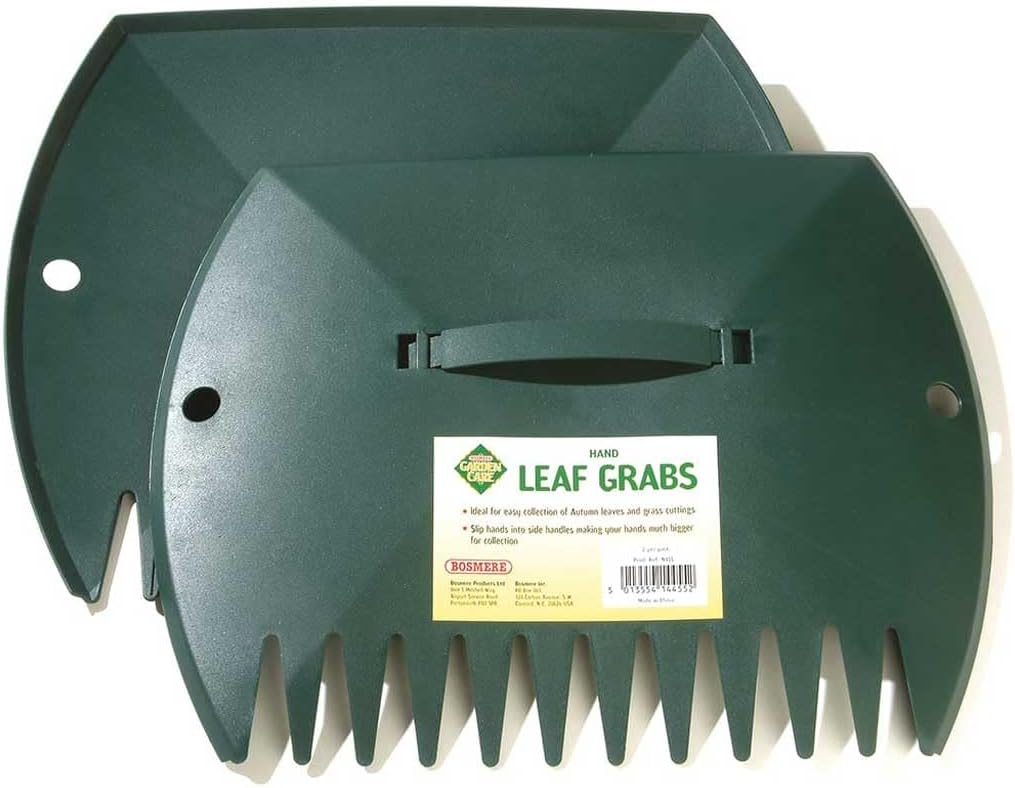 N455 Hand Poly Leaf Scoops,green