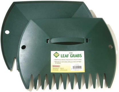 N455 Hand Poly Leaf Scoops,green