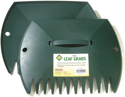 N455 Hand Poly Leaf Scoops,green
