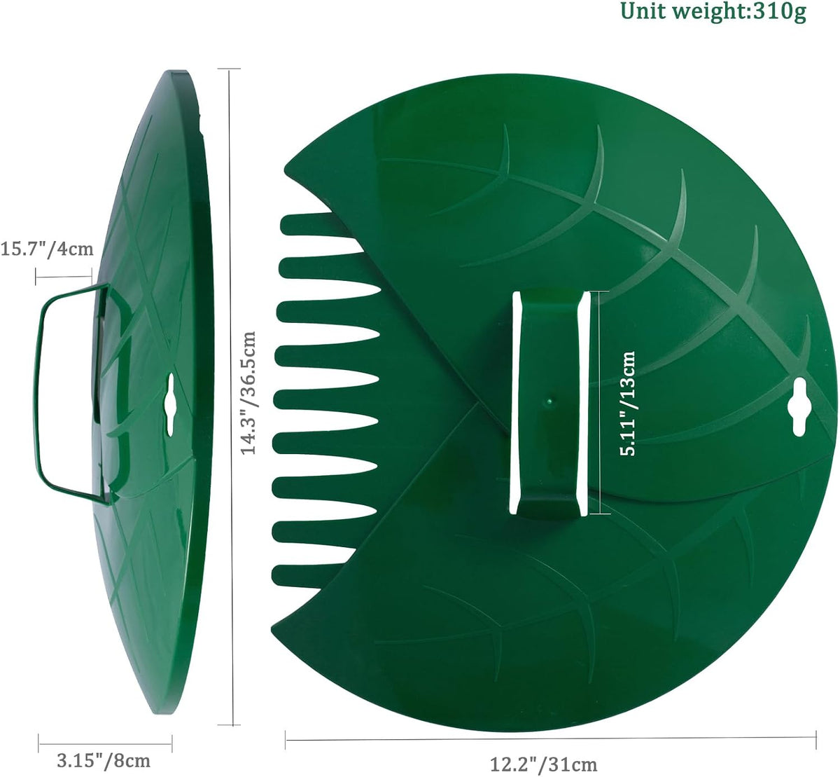 Hand Rakes,Leaf Scoops and Leaf Claws for Picking up Leaves