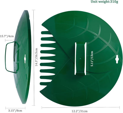 Hand Rakes,Leaf Scoops and Leaf Claws for Picking up Leaves