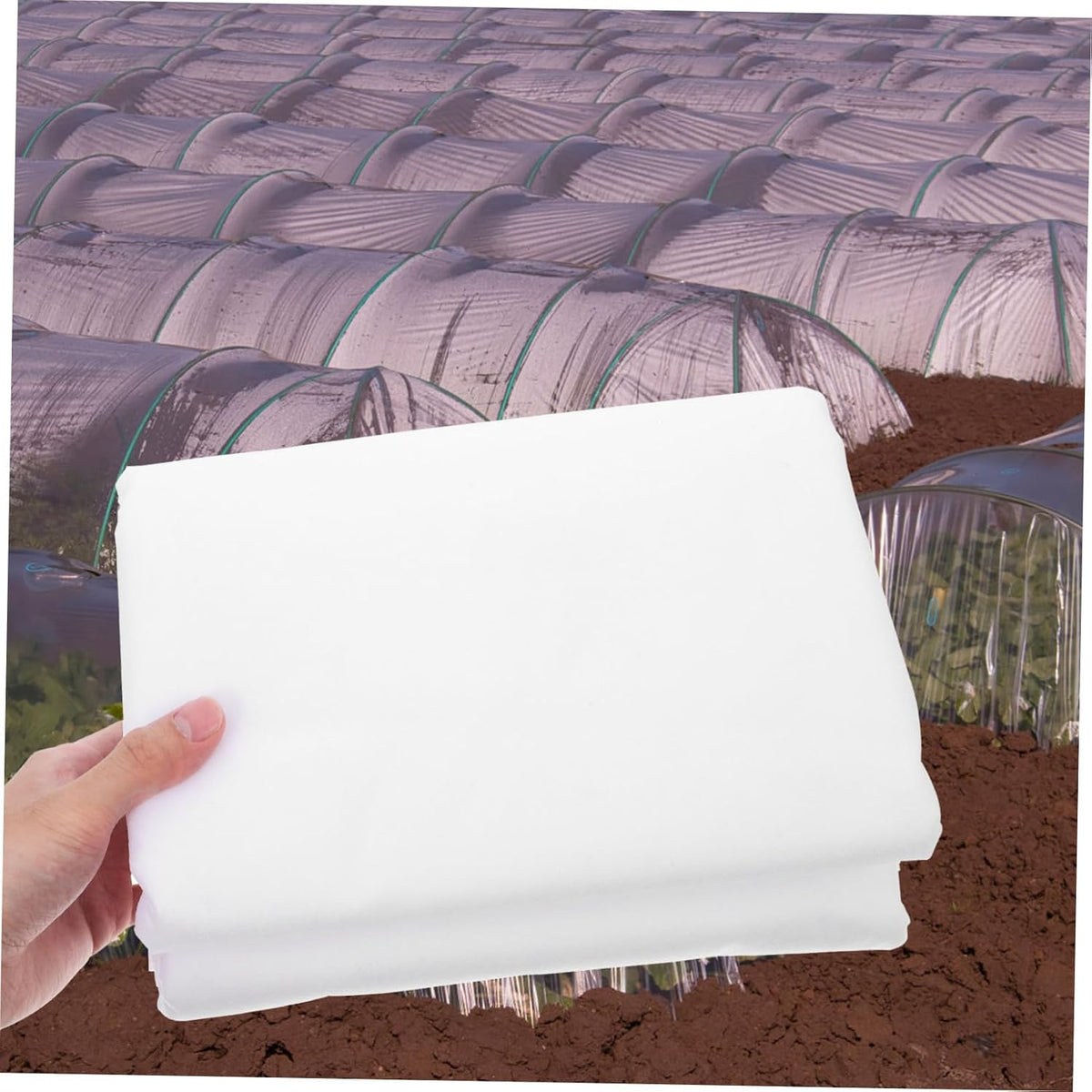 Floating Row Cover Shrub Frost Protection Cold Weather Plant Cover Nonwoven Antifreeze Plant Safety Shield