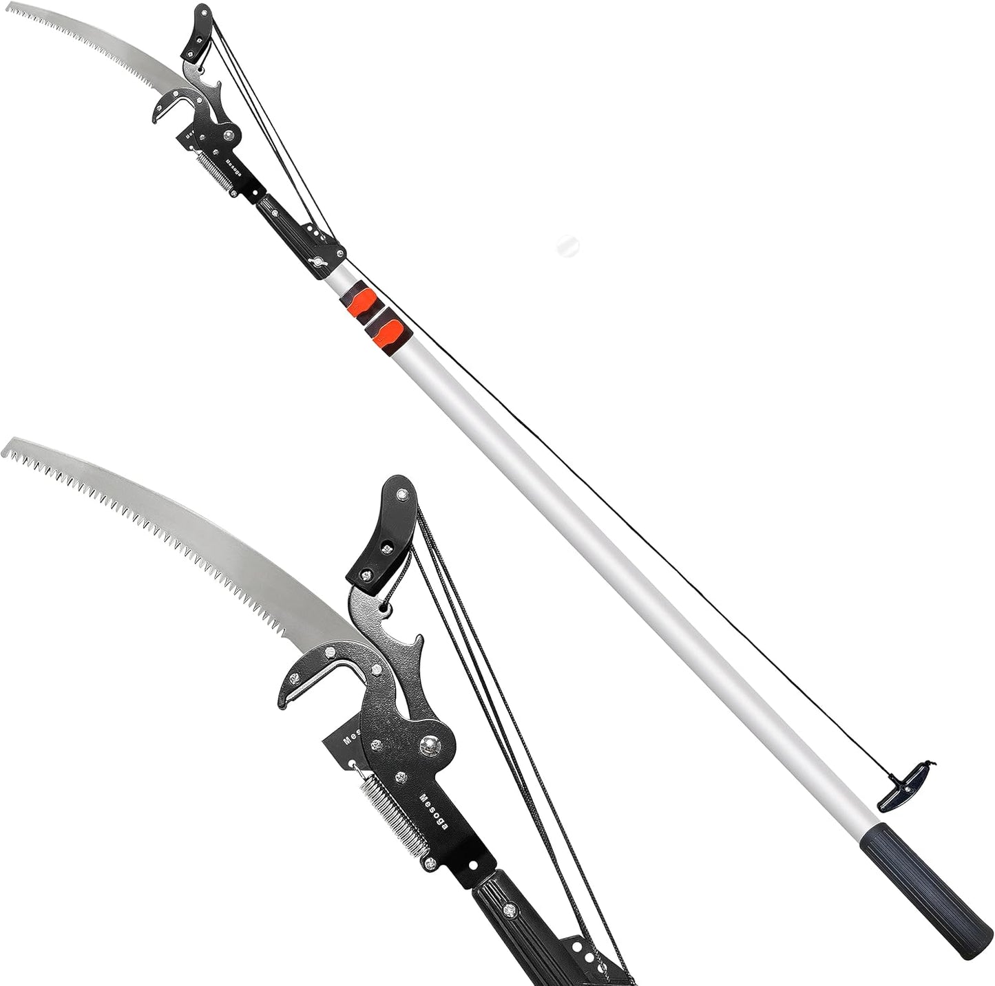 2-in-1 Manual Telescopic Tree Pruner & Pole Saw