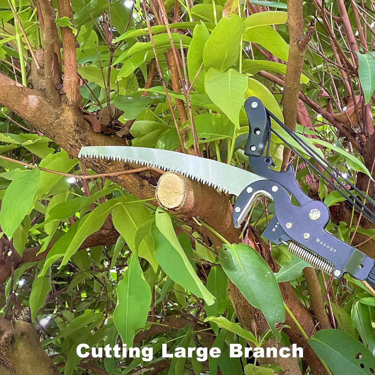 2-in-1 Manual Telescopic Tree Pruner & Pole Saw