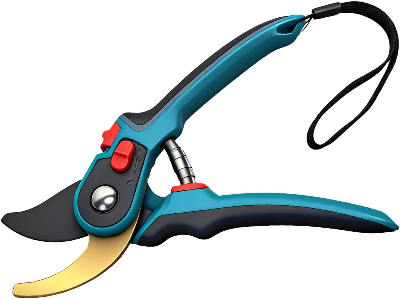 Pruning Shears, Garden Clipper with High-Elasticity Spring, Professional SK5 Steel Blades, Adjustable Handle Opening, Gardening Plant Pruners for Branch Cutting