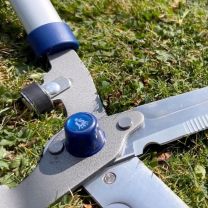Razorsharp Notched Hedge Shears, Professional Garden Tool for Precision Trimming and Shaping, Quality Carbon Steel Blades