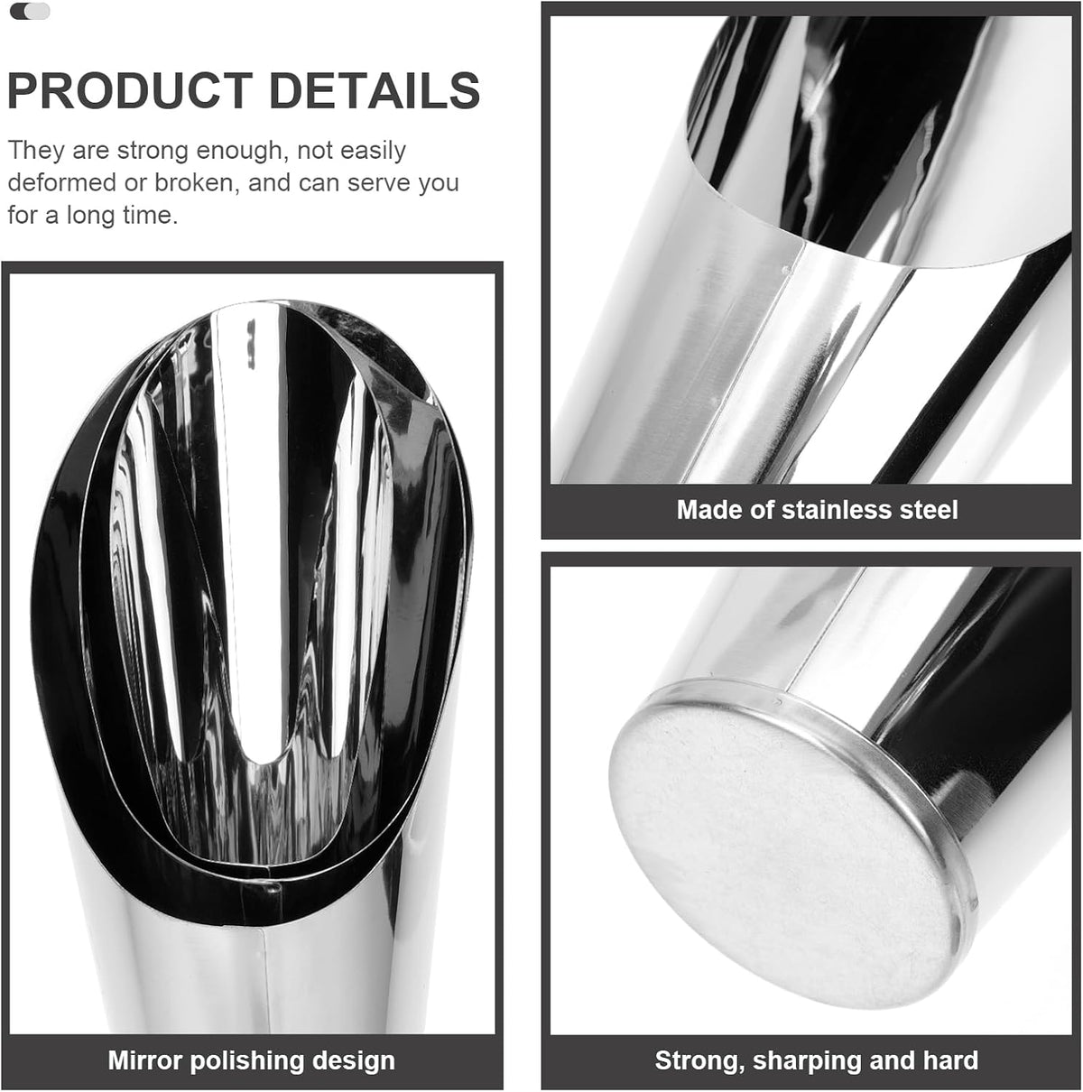 3pcs Bonsai Shovel Stainless Steel Garden Hand Metal Spade Shovel Bucket Spade Potted Planting Potting Cup for Home Gardening Silver