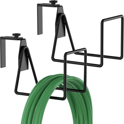 Garden Hose Holder,Adjustable Hose Hanger Wall Mount for Pool Equipment(2)