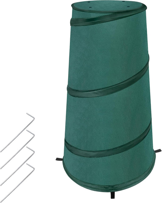 8" x 13" x 22" Pop Up Frost Protection Plant Cone, Non-Woven Winter Plants Freeze Protection Tent, Cold Weather Insulated Plant Protective Cone Cover for Ice Snow Frost Protector Indoor & Outdoor