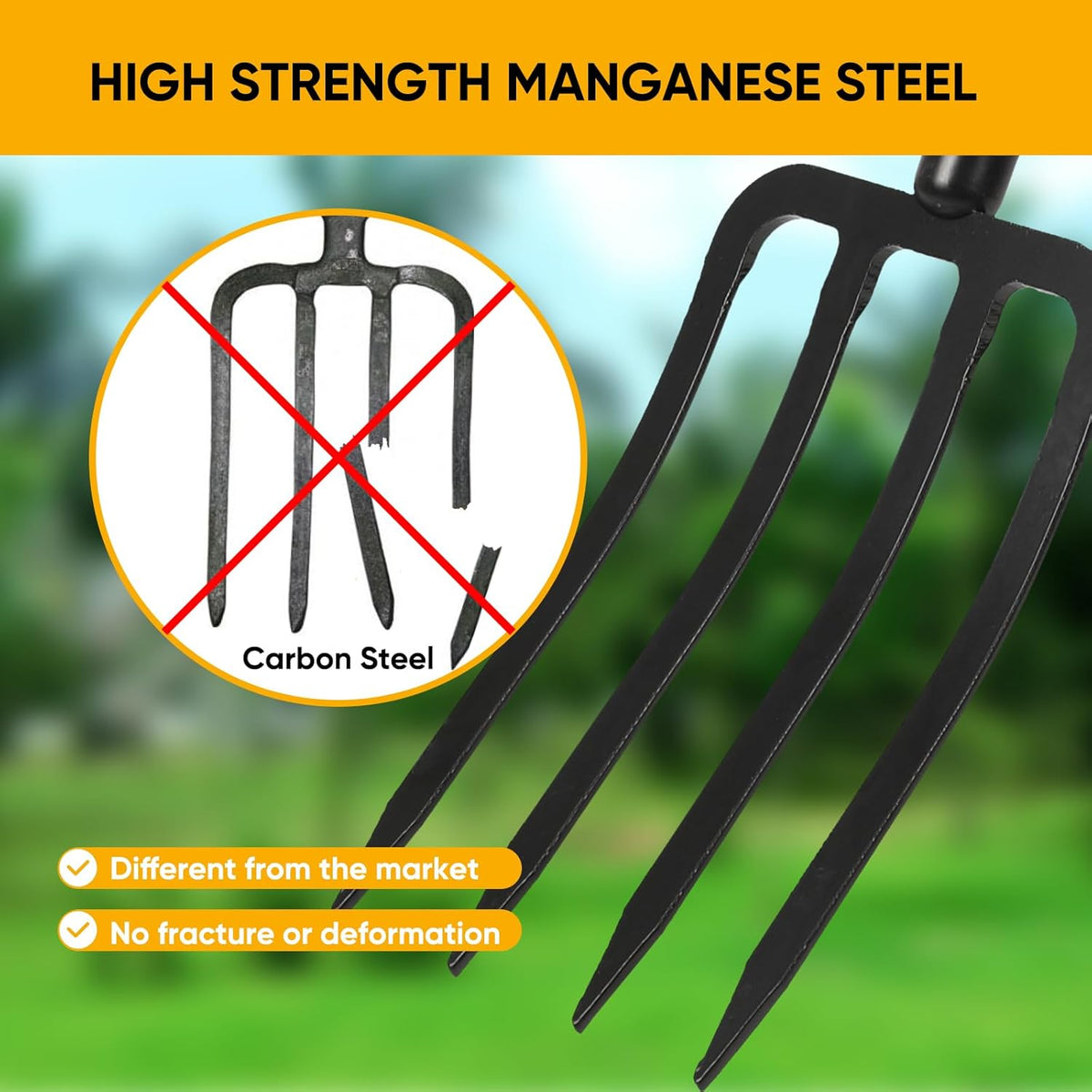 Garden Fork, 4-Tine