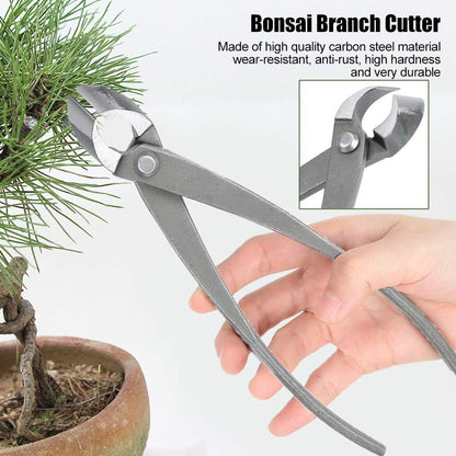 Concave Branch Cutter 8 Inch Carbon Steel Bonsai Shears
