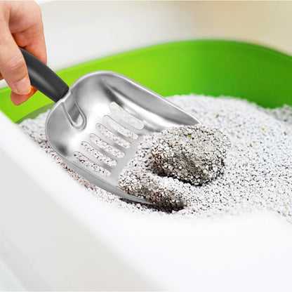 Cat Litter Scoop-Metal Litter Scooper-Kitty Metal Scooper-Long Handle