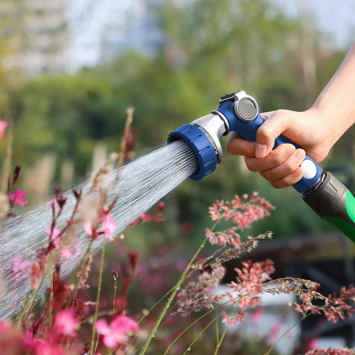 Heavy Duty Hose Nozzle, Metal Garden Water Hose Sprayer