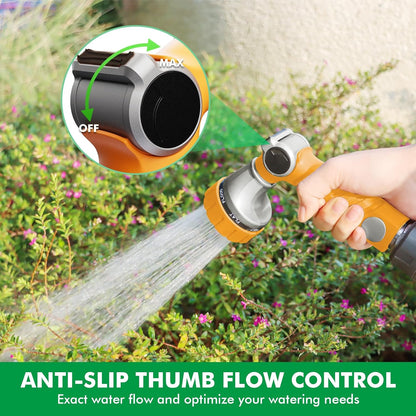 Heavy Duty Hose Nozzle, Metal Garden Water Hose Sprayer