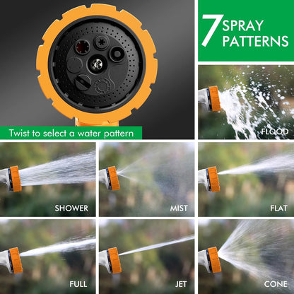 Heavy Duty Hose Nozzle, Metal Garden Water Hose Sprayer