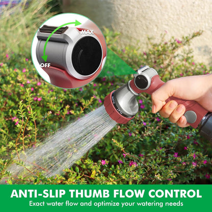 Heavy Duty Hose Nozzle, Metal Garden Water Hose Sprayer