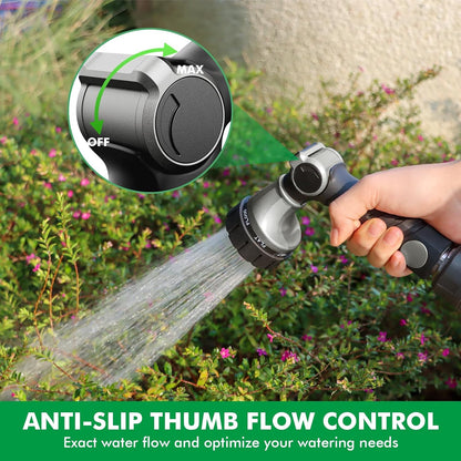 Heavy Duty Hose Nozzle, Metal Garden Water Hose Sprayer