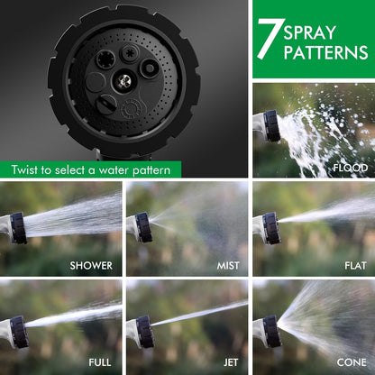 Heavy Duty Hose Nozzle, Metal Garden Water Hose Sprayer