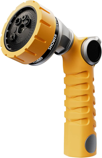 Heavy Duty Hose Nozzle, Metal Garden Water Hose Sprayer