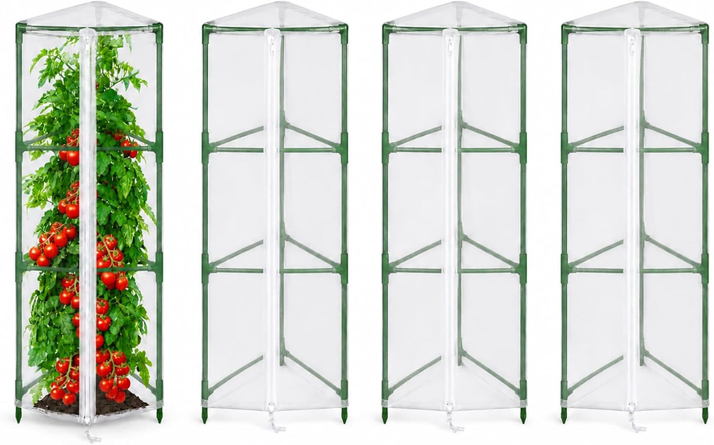 Garden Tomato Plant Cover Netting, Fits 55–72" Tomato Cages