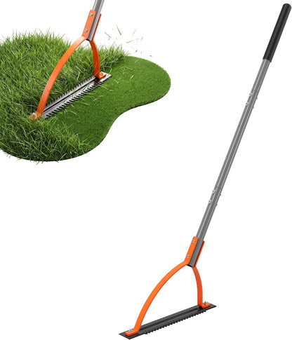 41in Double-Edged Scythe, Weed Cutter for Cutting Weeds & Grass