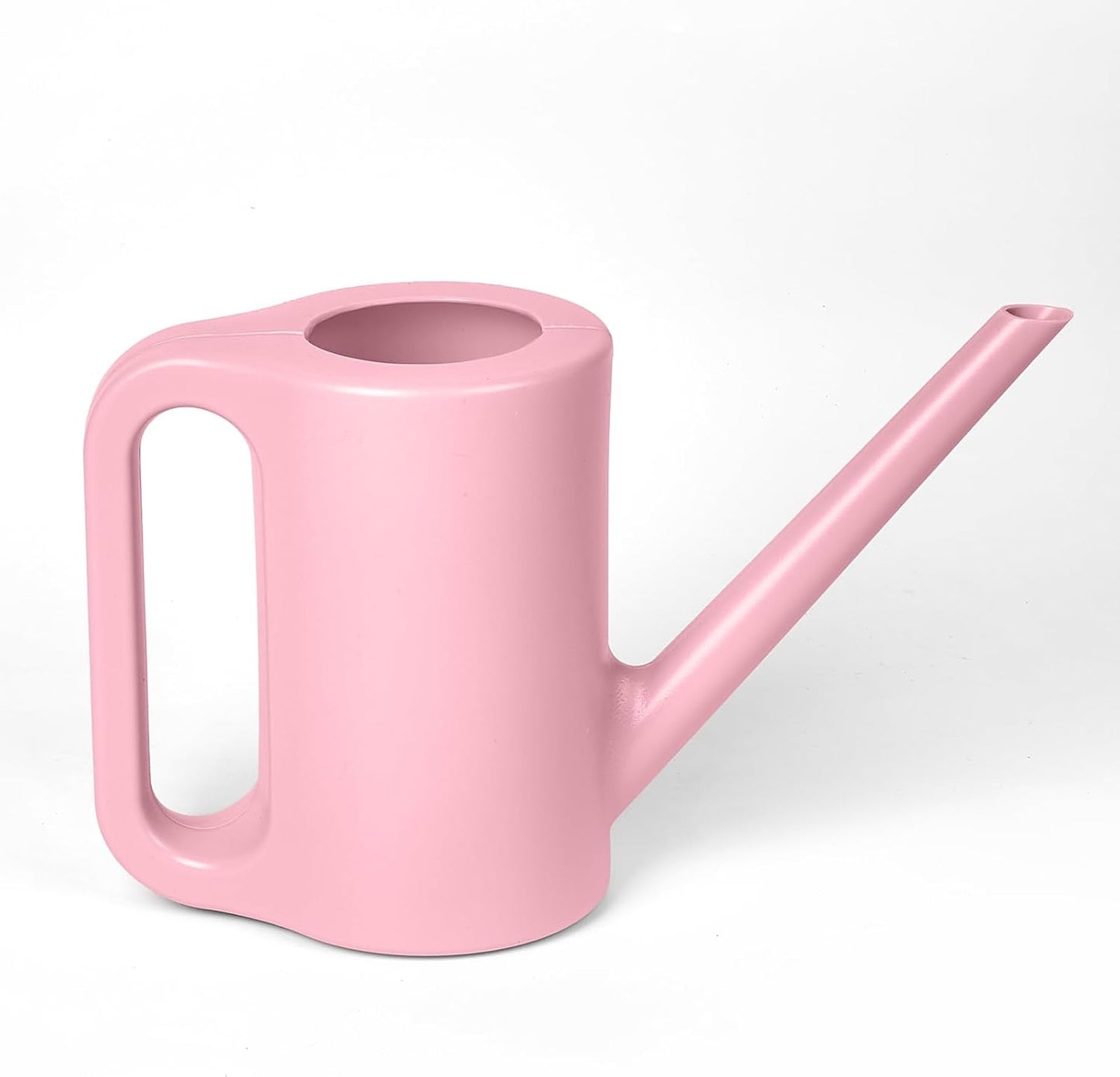Plastic Watering Can - for Indoor and Outdoor Home Garden Plants - with Long Spout - Green - 1/4 Gallon