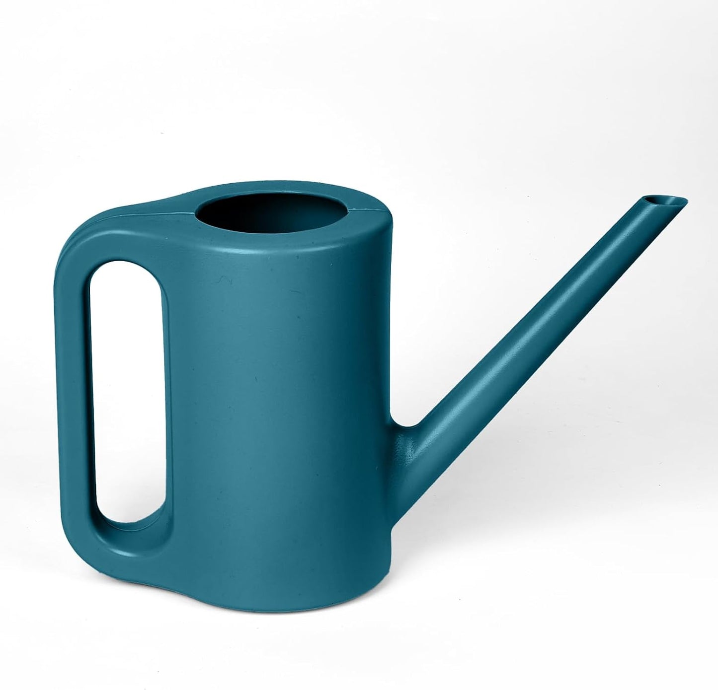 Plastic Watering Can - for Indoor and Outdoor Home Garden Plants - with Long Spout - Green - 1/4 Gallon