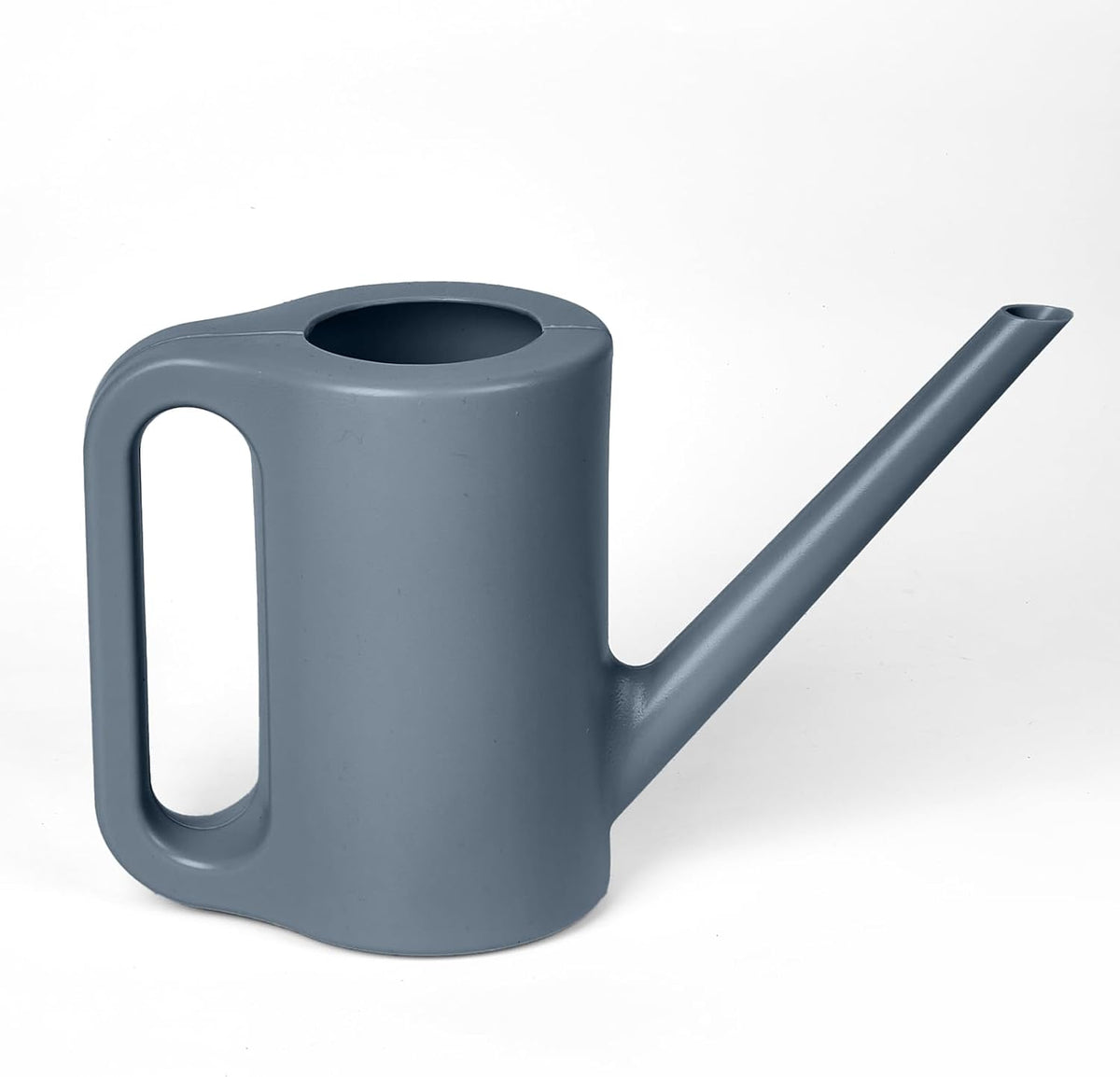 Plastic Watering Can - for Indoor and Outdoor Home Garden Plants - with Long Spout - Green - 1/4 Gallon