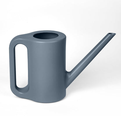 Plastic Watering Can - for Indoor and Outdoor Home Garden Plants - with Long Spout - Green - 1/4 Gallon